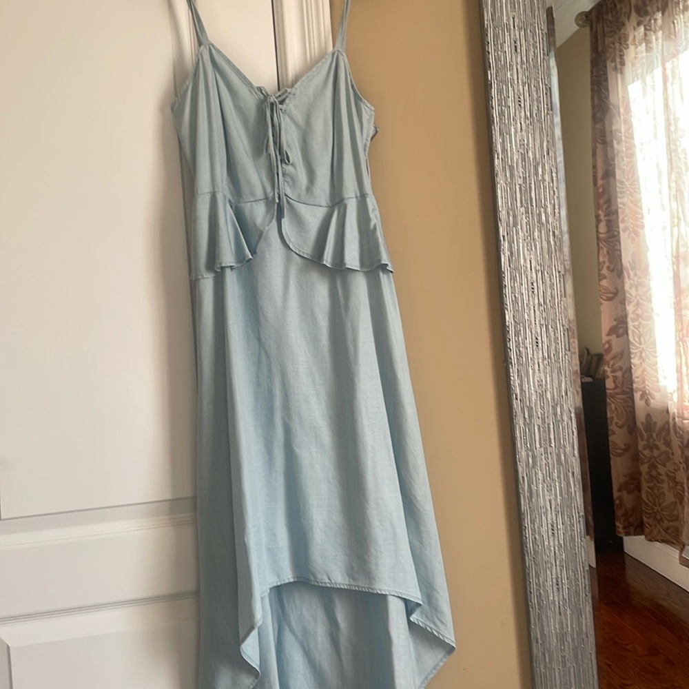 Guess denim maxi dress